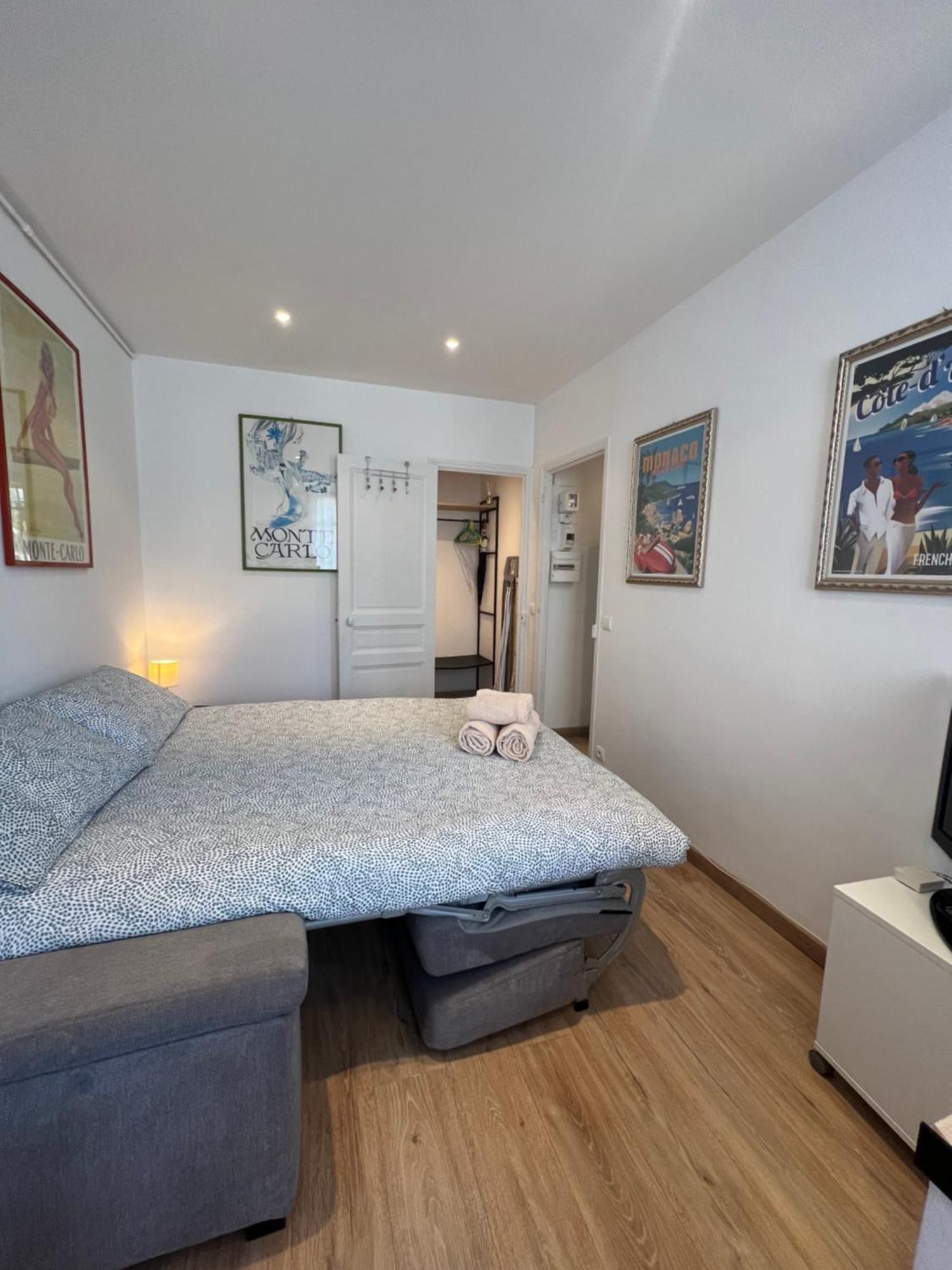 Charmant Studio Alle Porte Di Monte-Carlo Beausoleil Luaran gambar